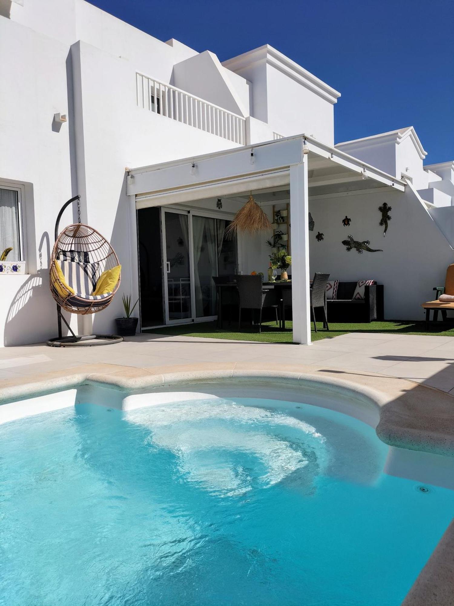 Lovely Villa Agua & Fuego,Heated Pool 플라야블랑카 외부 사진